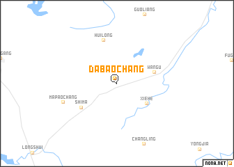 map of Dabaochang