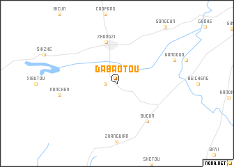 map of Dabaotou