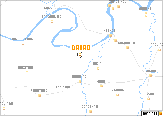 map of Dabao