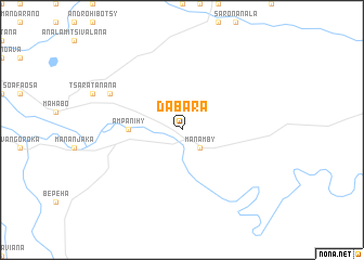 map of Dabara