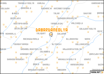 map of Dabardān-e ‘Olyā