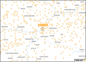 map of Dabar