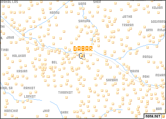 map of Dabar