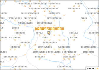 map of Dabassidougou