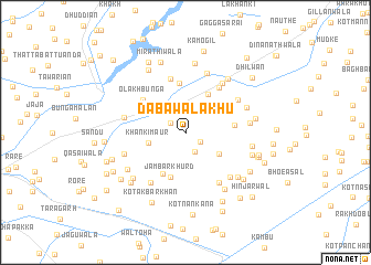 map of Dābawāla Khu