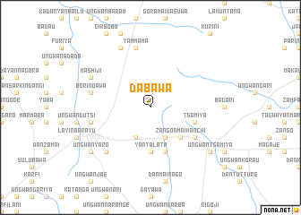 map of Dabawa