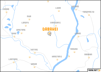 map of Dabawei