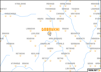 map of Dabawkhi