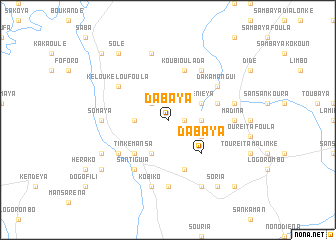 map of Dabaya