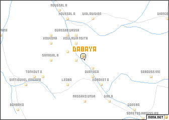map of Dabaya