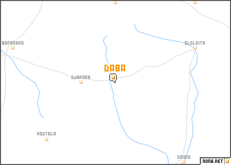 map of Daba