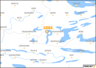 map of Daba
