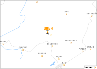 map of Daba