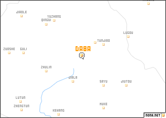 map of Daba