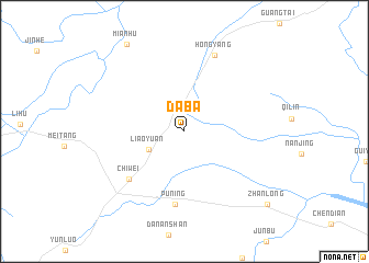 map of Daba