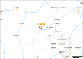 map of Daba