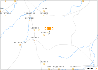 map of Daba