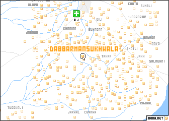 map of Dabbar Mansukhwāla