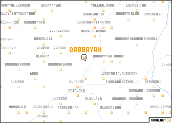 map of Dabbāyah