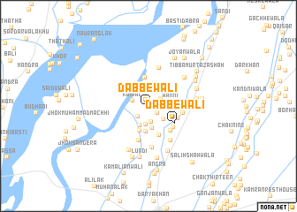 map of Dabbewāli