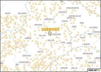 map of Dabbimār