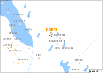 map of Dabbi