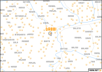 map of Dabbi