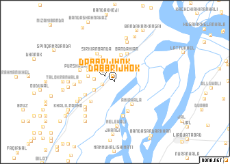 map of Dabbri Jhok