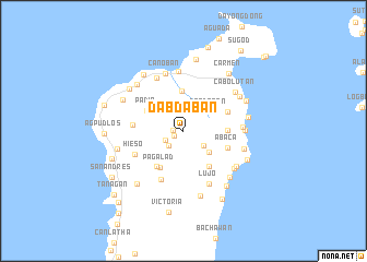 map of Dabdaban