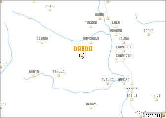 map of Dabdo