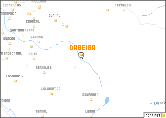 map of Dabeiba