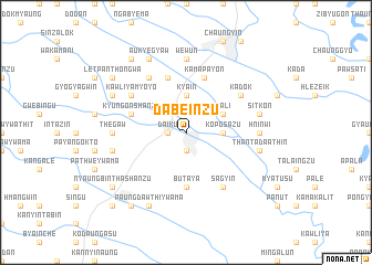 map of Dabeinzu