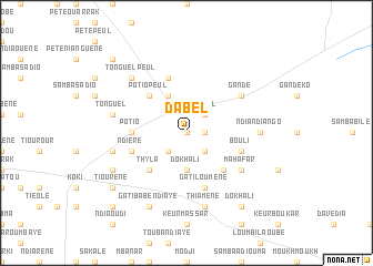 map of Dabel