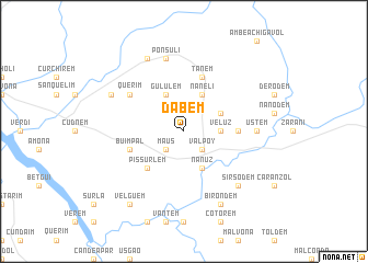 map of Dabem