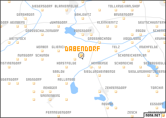 map of Dabendorf