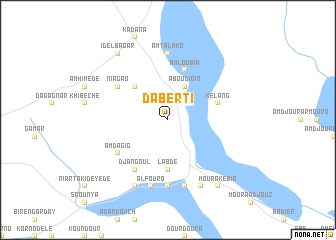 map of Daberti