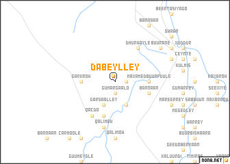map of Dabeylley