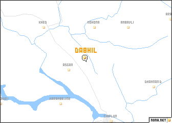 map of Dabhil