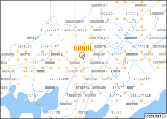 map of Dabiil