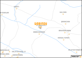 map of Dabī Now
