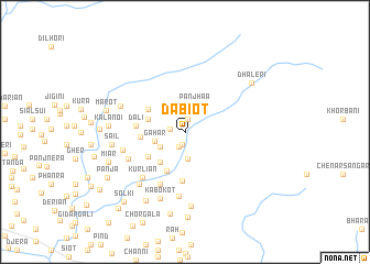 map of Dabiot