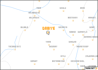 map of Dabīye