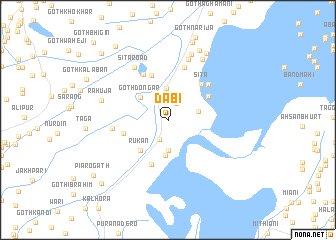 map of Dabi