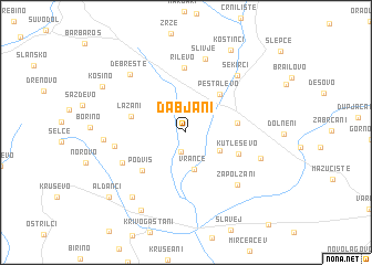 map of Dabjani