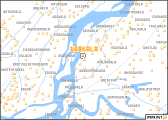 map of Dab Kāla