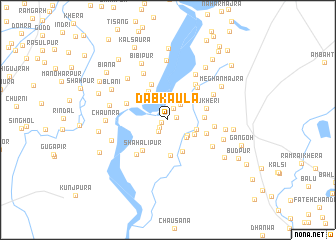 map of Dabkaula