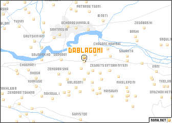 map of Dablagomi