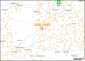 map of Dablehar