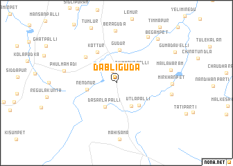 map of Dabliguda