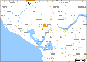 map of Dabli